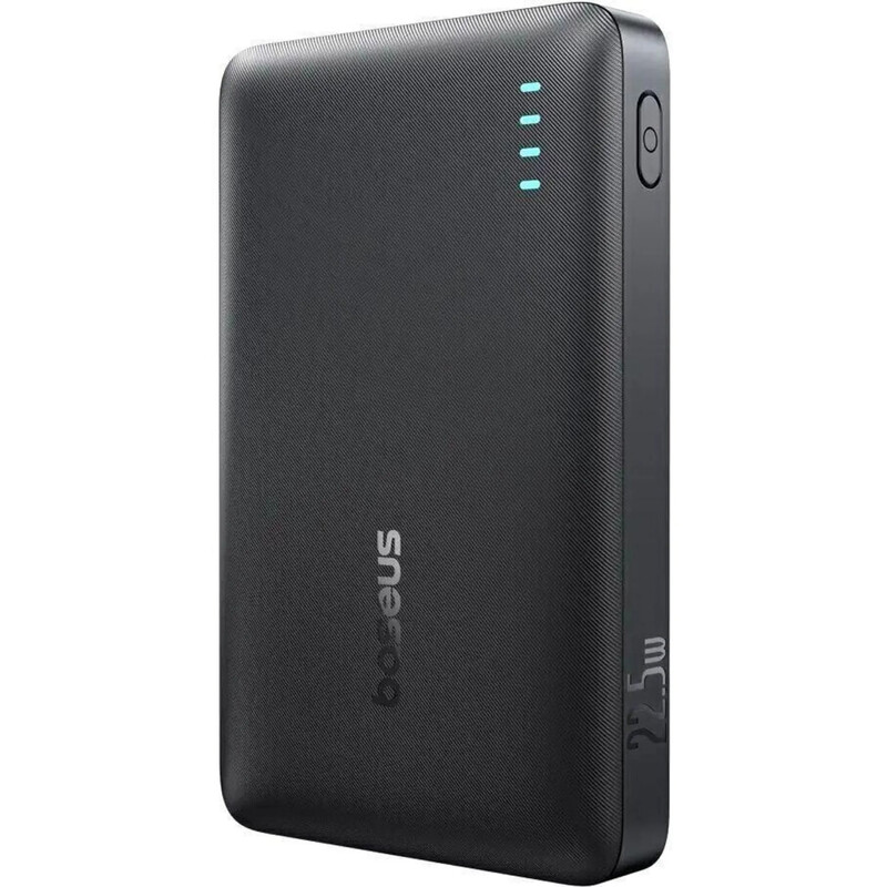 Универсальная мобильная батарея Baseus EnerFill 10000mAh, 22.5W Black (P1008210D123-00)