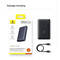 Фото - Универсальная мобильная батарея Baseus EnerFill 10000mAh, 22.5W Black (P1008210D123-00) | click.ua