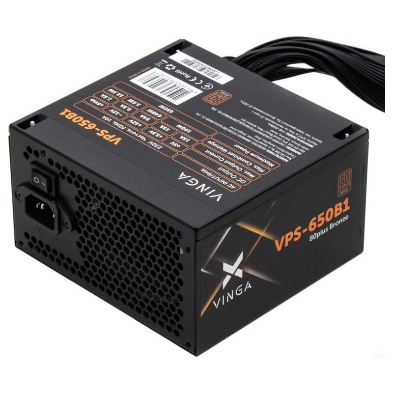 Блок живлення Vinga 650W (VPS-650B1)