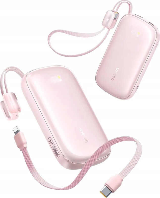 Універсальна мобільна батарея Baseus EnerFill Qpow 3 Ultra 10000mAh, 22.5W Pink (E0027L02)