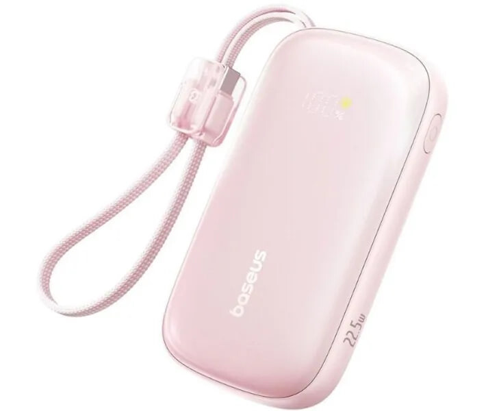 Універсальна мобільна батарея Baseus EnerFill Qpow 3 Ultra 10000mAh, 22.5W Pink (E0027L02)