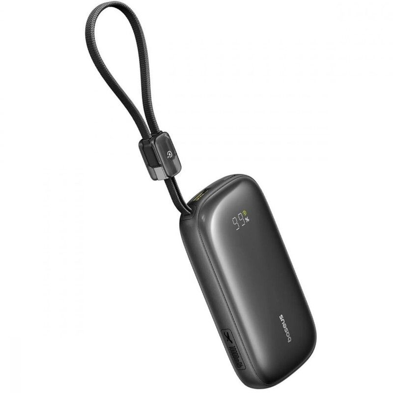 Универсальная мобильная батарея Baseus EnerFill Qpow 3 Ultra 10000mAh, 22.5W Black (E0027L00)