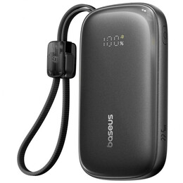 Універсальна мобільна батарея Baseus EnerFill Qpow 3 Ultra 10000mAh, 22.5W Black (E0027L00)