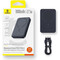Фото - Универсальная мобильная батарея Baseus EnerFill Ultra-Mini FM11 10000mAh, 22.5W Black (P1008210E123-00) | click.ua