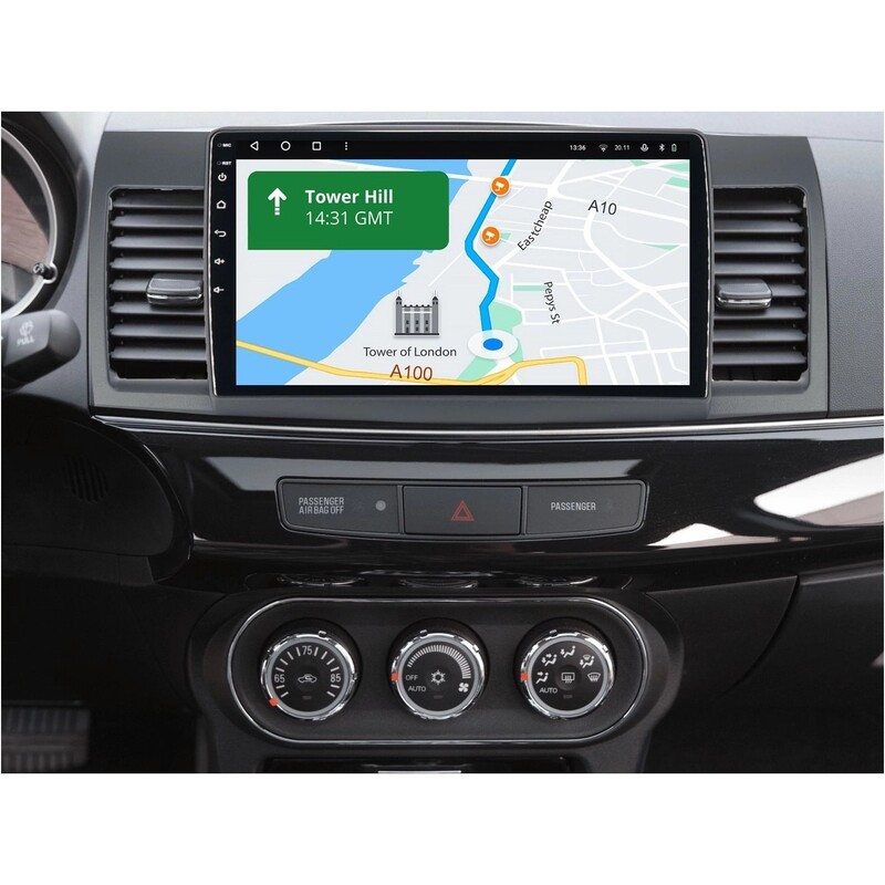 Штатна магнітола Gazer T6010 для Mitsubishi Lancer X (CY) 2007-2012 (T6010-CY/H)