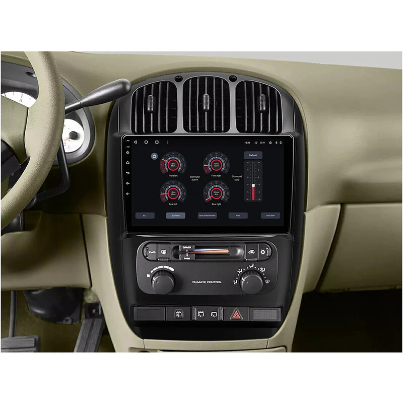 Штатная магнитола Gazer T6010 Pro для Dodge Caravan IV 2000-2007 (T6010-CRS/H2-PRO)