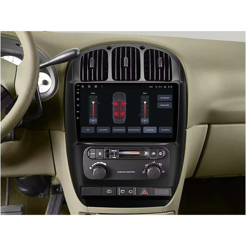 Штатна магнітола Gazer T6010 для Dodge Caravan IV 2000-2007 (T6010-CRS/H2)