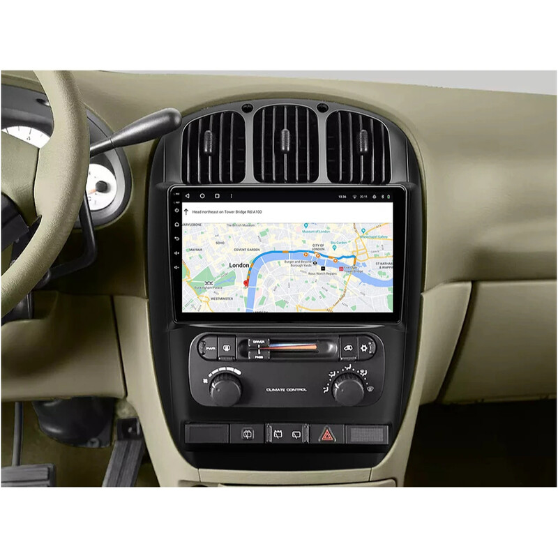 Штатна магнітола Gazer T6010 для Dodge Caravan IV 2000-2007 (T6010-CRS/H2)