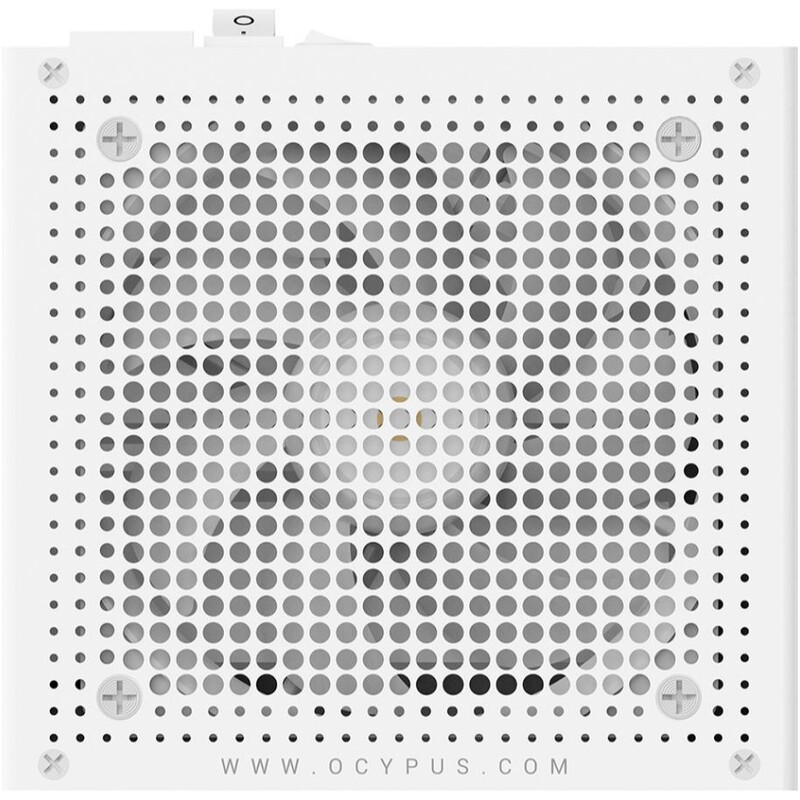 Блок питания Ocypus Delta P850 WH 850W ATX 3.1 80+ Bronze White (DELTA-P850-B1FDWH025X-EU)