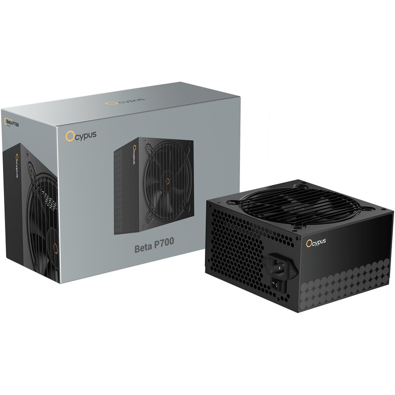 Блок питания Ocypus Beta P700 700W ATX 2.53 Black (BETA-P700-N1HDBK024X-EU)