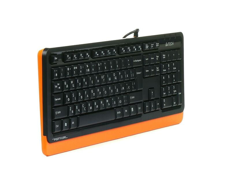 Клавіатура A4Tech Fstyler FKS10 Orange