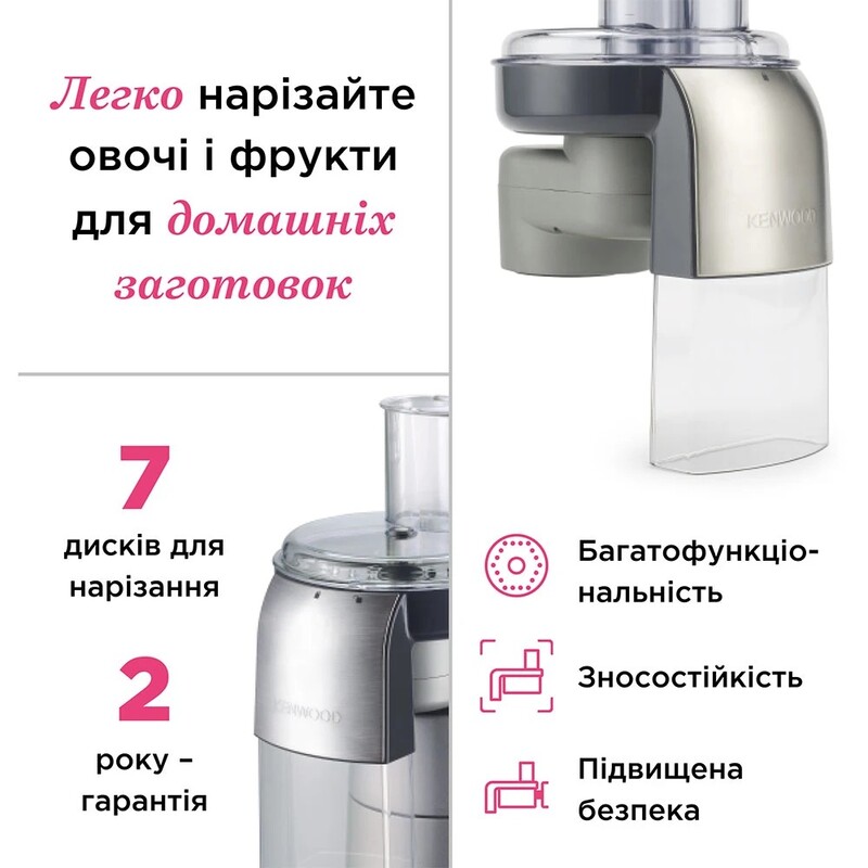 Насадка до комбайна фуд-процесор Kenwood AT340