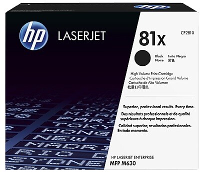 Картридж HP 81X LJ M630 Black (max) (CF281X)