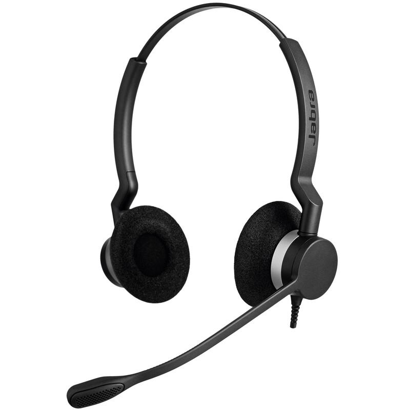 Гарнітура Jabra Biz 2300 Duo, USB, MS Black (2399-823-109)