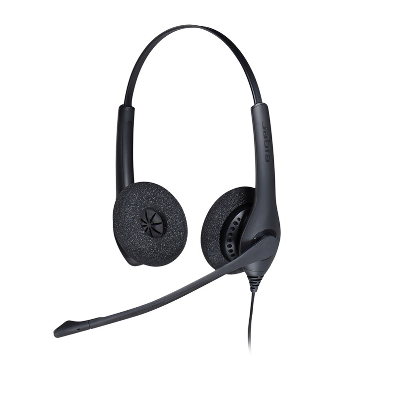 Гарнитура Jabra Biz 1500 Duo USB Black (1559-0159)