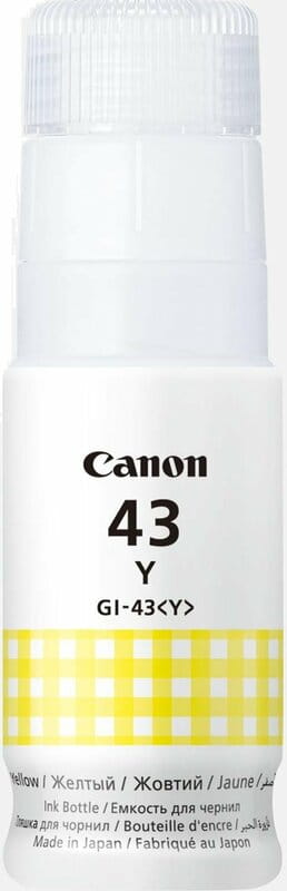 Чорнила Canon GI-43 Pixma G540/G640 (Yellow) (4689C001) 70мл