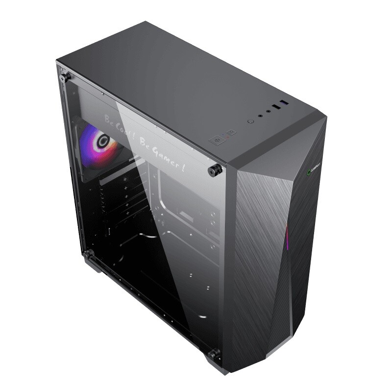 Корпус GameMax Nova N6 Black без БП