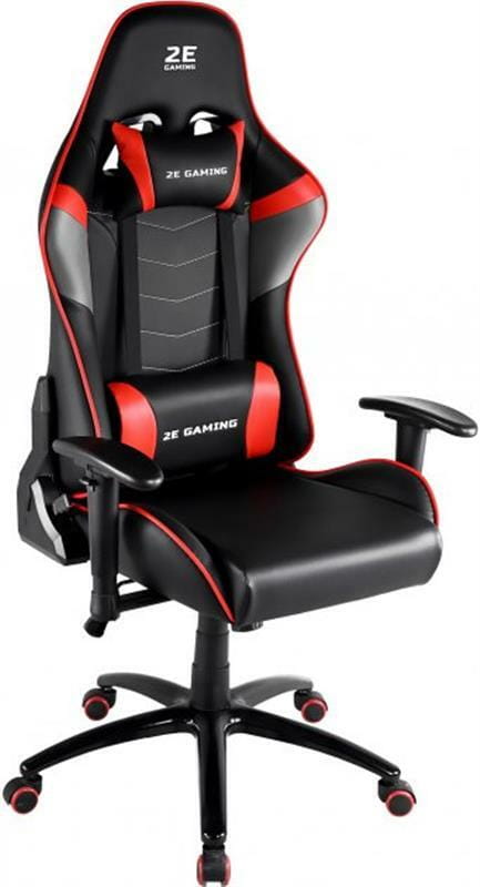 Кресло для геймеров 2E Gaming Chair Bushido Black/Red (2E-GC-BUS-BKRD)