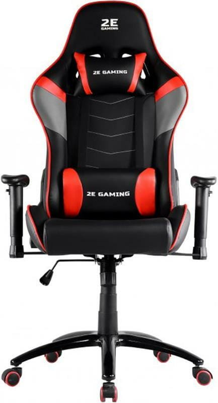 Кресло для геймеров 2E Gaming Chair Bushido Black/Red (2E-GC-BUS-BKRD)