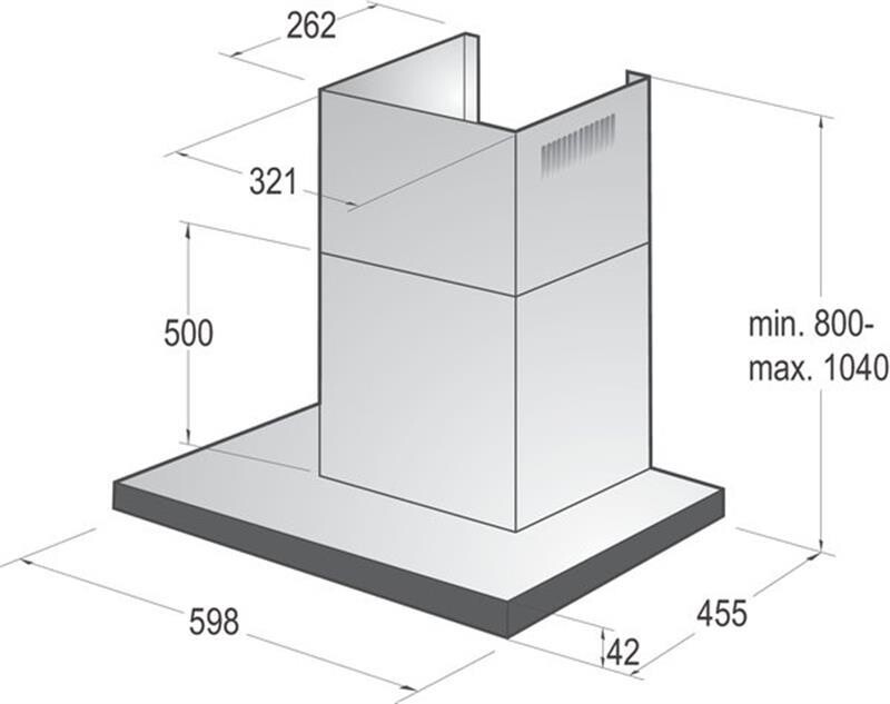 Вытяжка Gorenje WHT6SYW