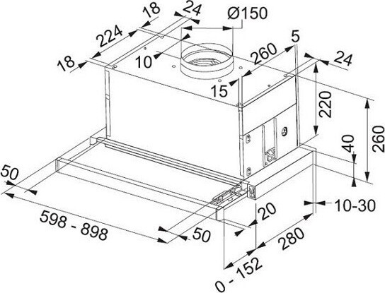 Витяжка Franke Maxima FTC 626 XSL (110.0275.345)