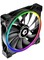 Фото - Вентилятор ID-Cooling ZF-14025-ARGB (Single Pack), 140x140x25мм, 4-pin PWM, чорний | click.ua