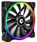 Фото - Вентилятор ID-Cooling ZF-14025-ARGB (Single Pack), 140x140x25мм, 4-pin PWM, чорний | click.ua