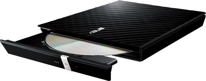 Оптичний привід DVD+/-RW Asus SDRW-08D2S-U LITE (SDRW-08D2S-U LITE/BLK/G/AS) Black