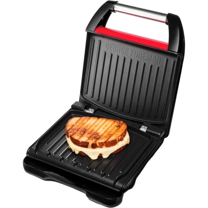 Электрогриль Russell Hobbs George Foreman 25040-56 Steel Grill Red l Medium