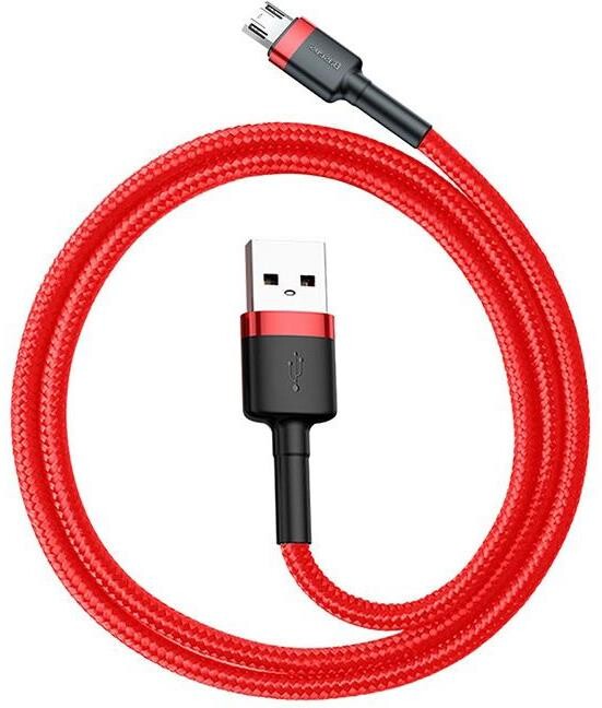 Кабель Baseus Cafule USB-microUSB, 1м Red (CAMKLF-B09)