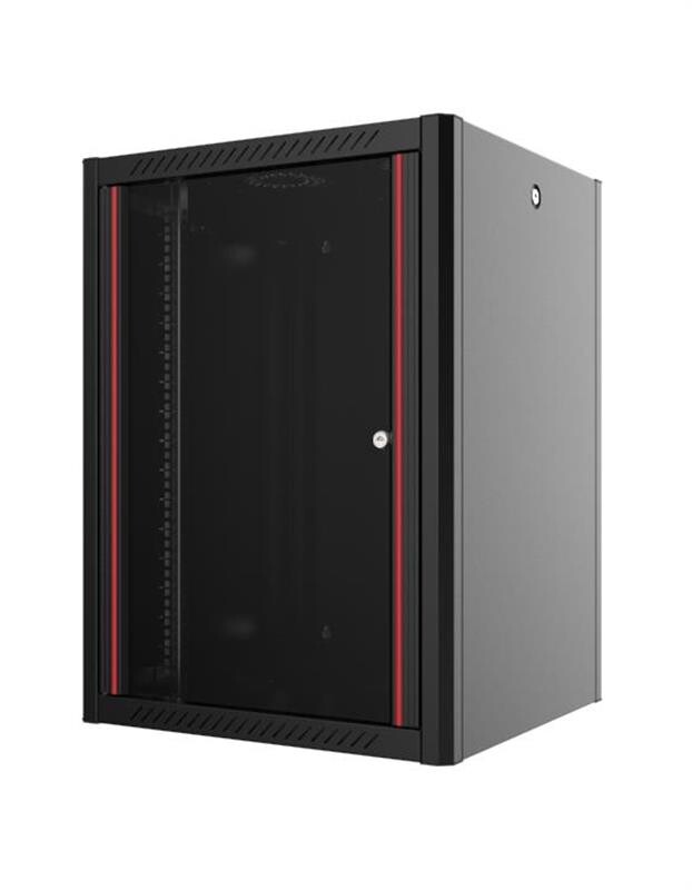 Шафа настінна Mirsan WTN 19" 12U 600x560, RAL 9005 (MR.WTN12U56DE.01)