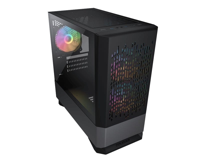 Корпус Cougar MG140 AIR RGB Black без БП