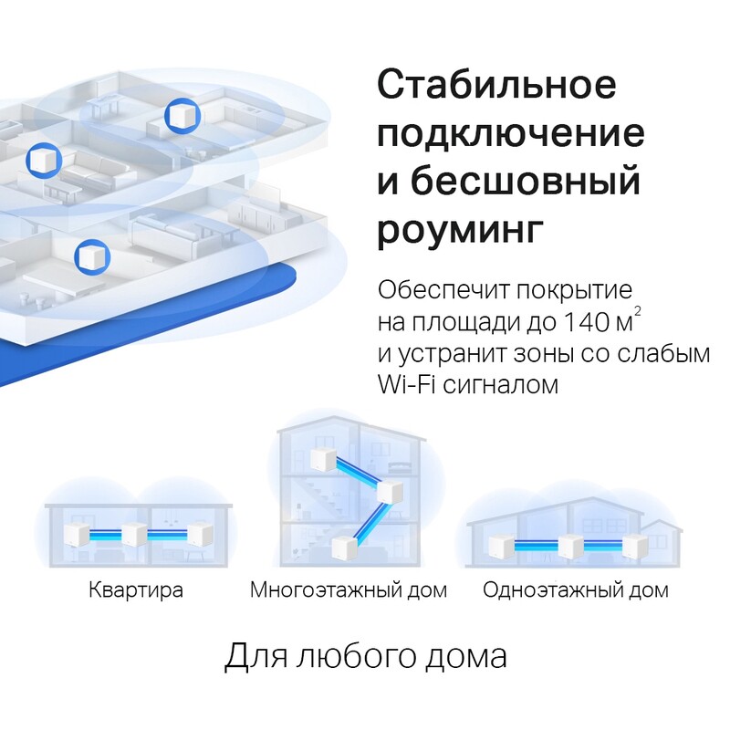 Беспроводной маршрутизатор Mercusys Halo H30G(3-pack)