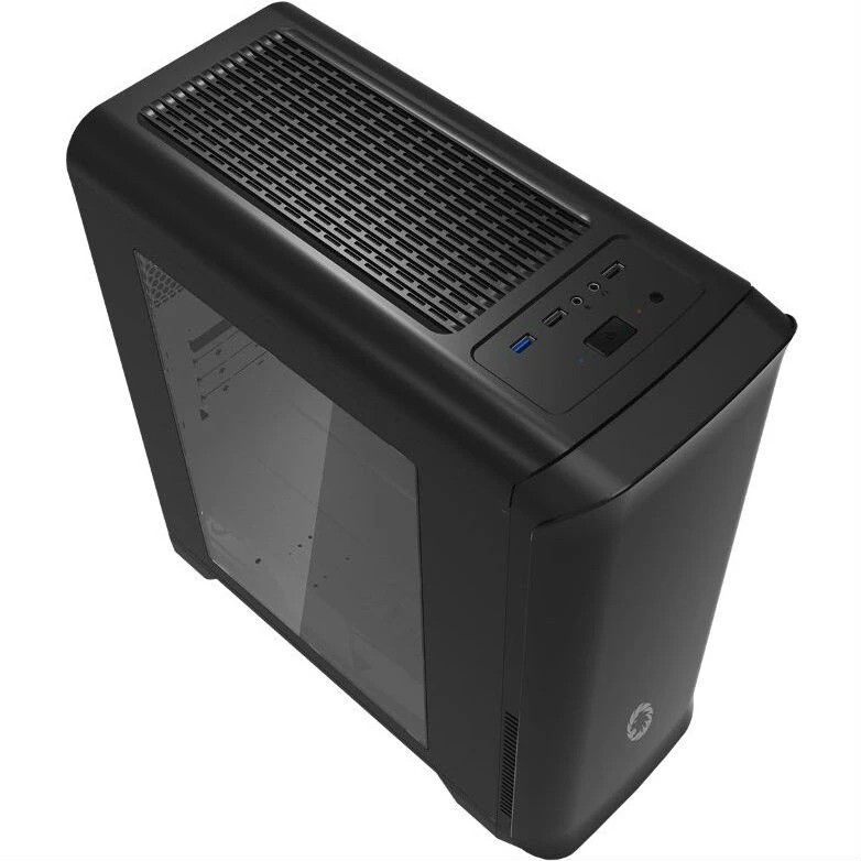 Корпус GameMax H602-BK Black без БП