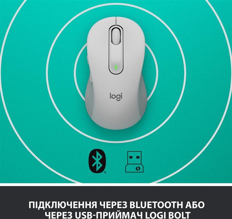 Мышь беспроводная Logitech Signature M650 Off-White (910-006255)
