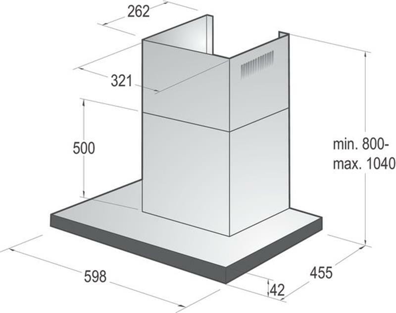 Витяжка Gorenje WHT6SYB