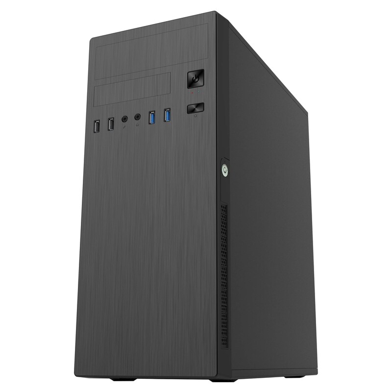 Корпус GameMax ET-212-NP-U3 Black без БП
