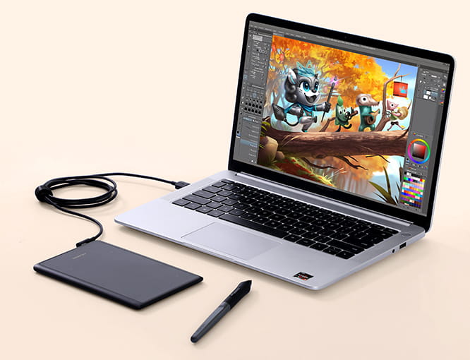 Графічний планшет Huion Inspiroy H420X