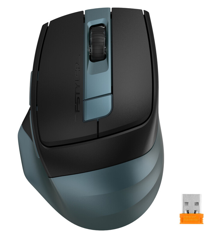 Мышь беспроводная A4Tech Fstyler FB35C Midnight Green USB