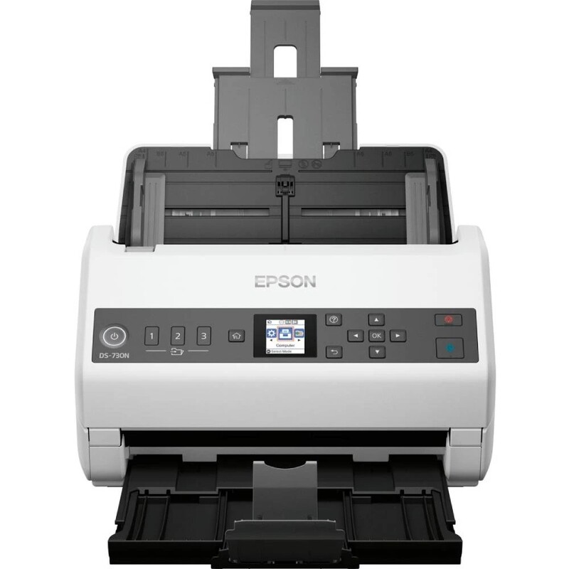 Сканер А4 Epson Workforce DS-730N (B11B259401)