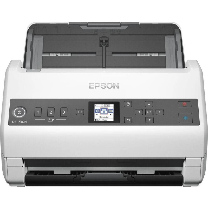 Сканер А4 Epson Workforce DS-730N (B11B259401)