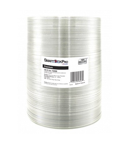 CD-R SmartDisk Pro (69832) 700MB 52x Matt Silver WRAP, 100шт