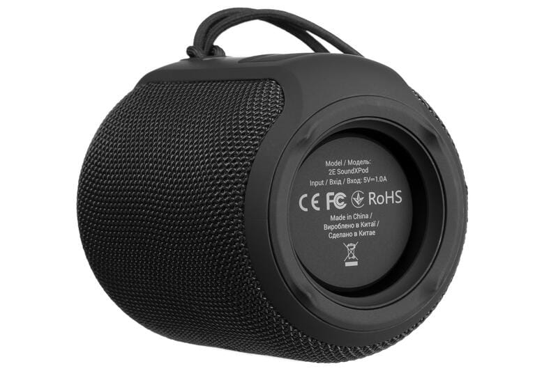 Акустична система 2E SoundXPod TWS MP3 Wireless Waterproof Black (2E-BSSXPWBK)