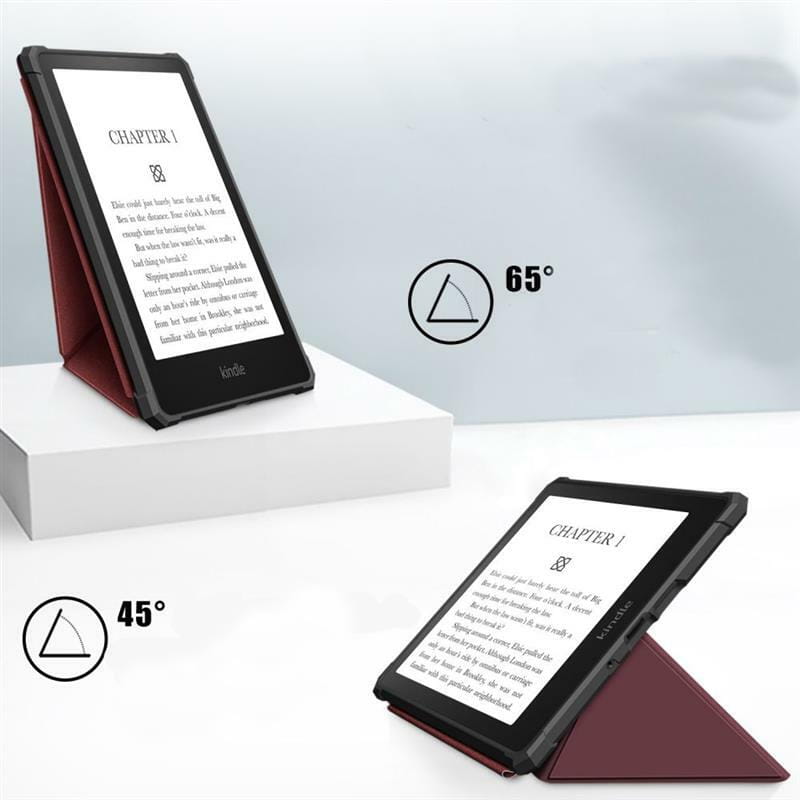 Чехол-книжка BeCover Ultra Slim Origami для Amazon Kindle Paperwhite 11th Gen. 2021 Red Wine (707222)