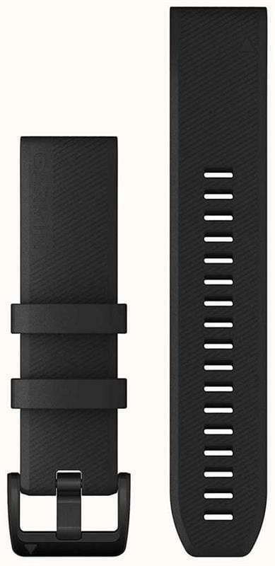 Ремінець Garmin QuickFit 22mm Black with Black Stainless Steel Hardware (010-12901-00)