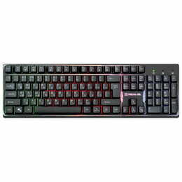 Клавиатура REAL-EL Comfort 7011 Backlit Ukr Black