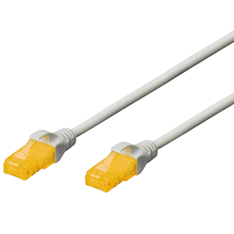 Патч-корд Digitus (DK-1613-A-100) CAT 6A, U/UTP, 10 м, AWG 26/7, Cu, LSZH, сірий