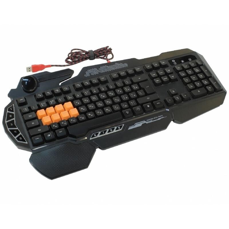 Клавіатура A4Tech B318 Bloody Black USB