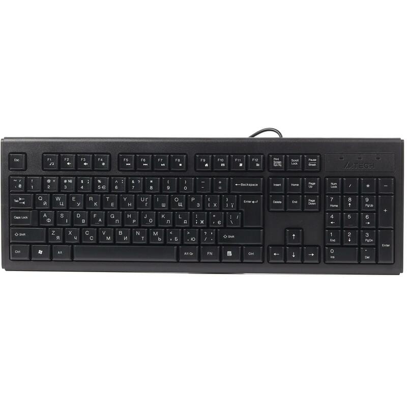 Клавiатура A4tech KR-83 Black