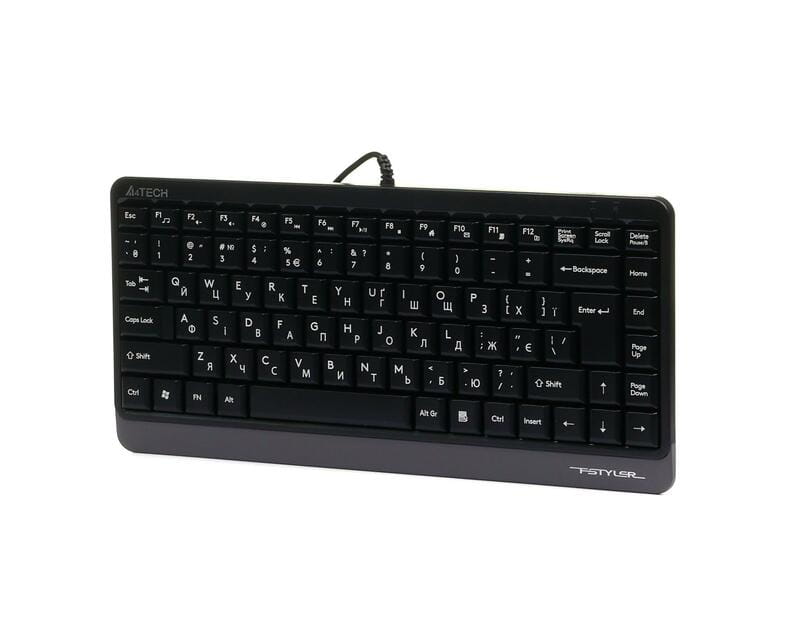 Клавиатура A4Tech FK11 Ukr Grey
